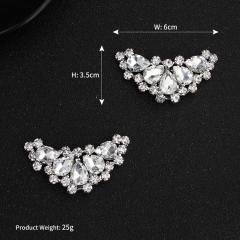 Manufacturers custom diamond shoe buckle bride wedding accessories shoes accessories glass diamond shoe buckle Manufacturers custom diamond shoe buckle bride wedding accessories shoes accessories glass diamond shoe buckle