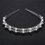 New design silver pearl women wedding round tiara crowns bridal headband New design silver pearl women wedding round tiara crowns bridal headband