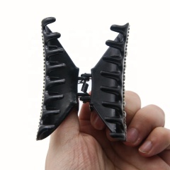 Chinese wholesale new headdress jewelry hair clip accessories diamond pearl lady large grab clips
