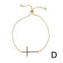 Fashion amazon hao sale jewelry zircon shell shape crystal bracelets for women Fashion amazon hao sale jewelry zircon shell shape crystal bracelets for women