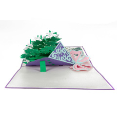 2020 Fashion Gift The Mother's Day Greeting Card 3D Flower Pop Up Card