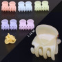 Fashion girls accessaries small acetate plastic resin mini hair claw clip for women Fashion girls accessaries small acetate plastic resin mini hair claw clip for women