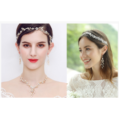 amazon ins fancy chinese custom wedding bridal accessories bridal with pearl comb pins