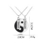wish Amazon best fashion women mens chain best friend necklace set