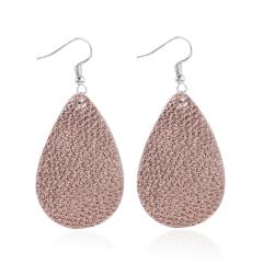 2020 European and American popular new style Fashion jewelry leather earrings