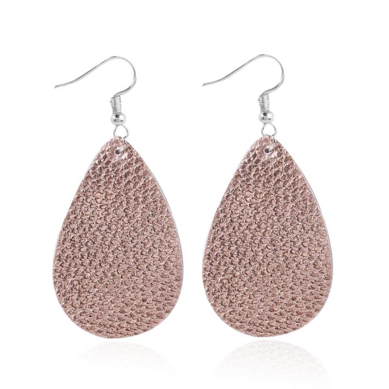 2020 European and American popular new style Fashion jewelry leather earrings 2020 European and American popular new style Fashion jewelry leather earrings