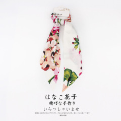 wholesale new design bulk custom pattern scarves bow girls hair scrunchies