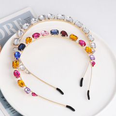 2020 new baroque metal wedding pearl hairband crystal rhinestone pearl headband women
