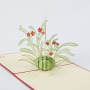 amazon custom christmas flower floral wedding valentine pop-up 3d card pop up card for gift amazon custom christmas flower floral wedding valentine pop-up 3d card pop up card for gift