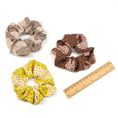 2020 new trendy ladies girls retro flower fabric rubber elastic hair bands