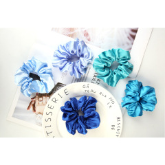 Custom Fashion Elastic Hair Band Wholesale Ladies Hair Ties Accessories Elastic fabric Hair Scrunchies