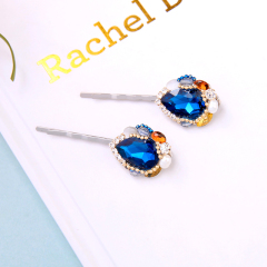 2019 hot sale hair clip diamond hair accessories for ladies kids stone hairpin