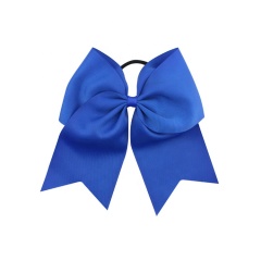 Children's oversized 20cm swallowtail ribbon bulk hair ties bow elastic ribbon for hair ties for girls