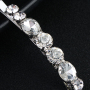 Luxury rhinestone hair accessories hairband clip wedding bridal hairpins
