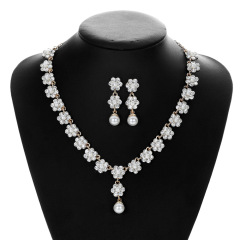 Fashion Rhinestone crystal Party wedding bridal Necklace and Earring Sets Fashion Rhinestone crystal Party wedding bridal Necklace and Earring Sets