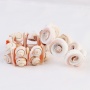 2020 new amazon ins fashion girls white handmade sea trumpet conch shell bracelets sea shell for women