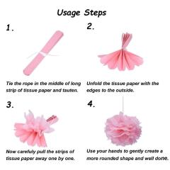 Bannerlatex balloon pom poms baby shower party supplies decorations