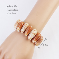 2020 new amazon ins fashion girls white handmade shell bracelet jewelry for women