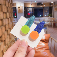 wholesale korean cute shape children girls bling bling Duckbill hair clips