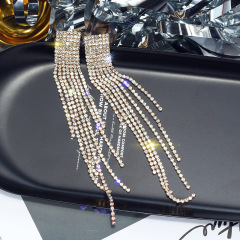 2020 new arrival fashion jewelry girls tassel crystal earrings for women