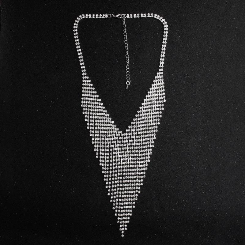 fashion jewelry  korean charm women long pendant tassel necklace