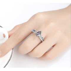 Female decorate color jewelry accessories women and men colorful ring