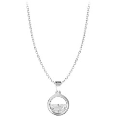 korean ins valentine's day christmas gift pure 925 round sterling silver necklace chain