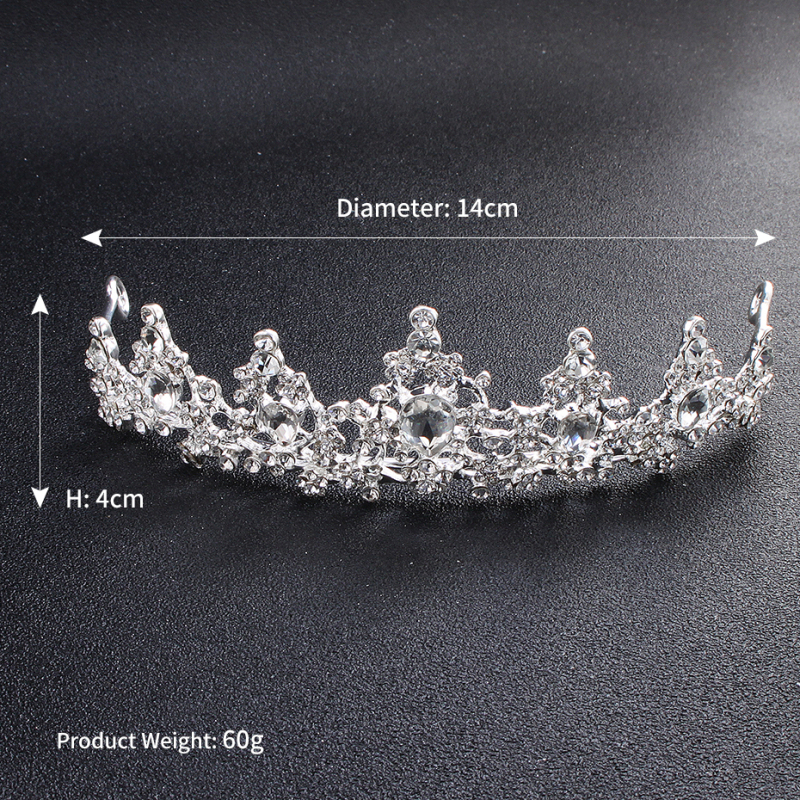 Handmade Hair Accessories silver crystal Headband Tiaras and Crowns Handmade Hair Accessories silver crystal Headband Tiaras and Crowns