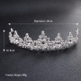 Handmade Hair Accessories silver crystal Headband Tiaras and Crowns Handmade Hair Accessories silver crystal Headband Tiaras and Crowns