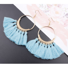 2020 Fashion trendy Girls ladies  jewelry statement tassel earrings for women