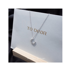 fashion korean ins valentine's day christmas giftsterling silver chain 925