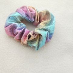 Girl Chiffon Cotton ponytail holder Scrunchy ladies Hair Bow hair bands