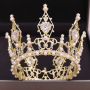wholesale corea Alloy Water Lead Handmade Wedding Bridal big tall pageant crowns wholesale corea Alloy Water Lead Handmade Wedding Bridal big tall pageant crowns