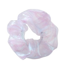 2020 anazon hot sale wholesale custom elastic white scrunchies for girls