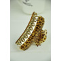 baroque Girls ladies Acrylic leopard Hair Claws Pins Clamps Hair accessories