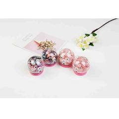 20pcs Children's hair rope set girl pink flower headbands hair band
