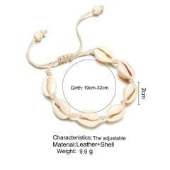 fashion Ins Amazon top sell Cheap Jewelry rope Bangle beach sea bracelet shell