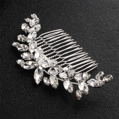 Wholesale Silver Teeth Diy Accessories Veil Combs Wedding Bridal Beads Hair Comb
