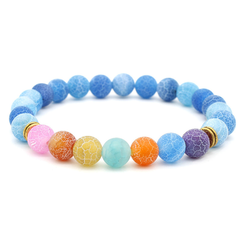 New 7 Chakra Healing Natural Stone Beads Yoga Bracelet For Ladies Accessories New 7 Chakra Healing Natural Stone Beads Yoga Bracelet For Ladies Accessories