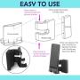 2020 new style foldable adjustable cell phone stand for notebook screen side holder 2020 new style foldable adjustable cell phone stand for notebook screen side holder