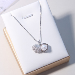 fashion korean ins valentine's day christmas gift pearl 925 sterling silver chain fashion korean ins valentine's day christmas gift pearl 925 sterling silver chain