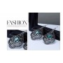 Vintga fashion personality alloy women ladies drop shape sliver earring Vintga fashion personality alloy women ladies drop shape sliver earring