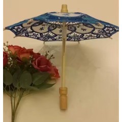 wholesale custom printing decoration Amboo Wooden Handle For China Traditional Oil Paper Umbrella
