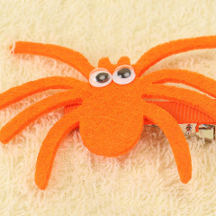 Halloween Funny festival party Tricky spider children ornaments Hairpin