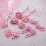 Hot baby girls hello kitty hair band barrettes hair accessories gift box