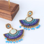 2019 latest design sector tassel alloy eardrop dangler bohemian earrings women 2019 latest design sector tassel alloy eardrop dangler bohemian earrings women