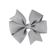 Korean popular hot sale kids children fabric bow hair clips for girls