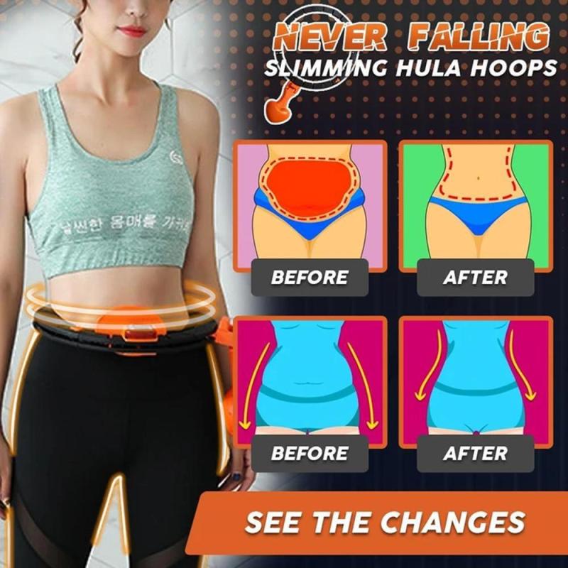 Wholesale fitness hula hoop adjustable waist fitness exercise home gym equipment for adult