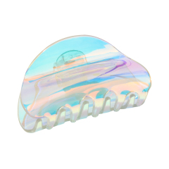New korean ins beautiful girl hair accessories AB color acrylic hair claw clip