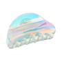 New korean ins beautiful girl hair accessories AB color acrylic hair claw clip New korean ins beautiful girl hair accessories AB color acrylic hair claw clip